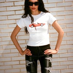 Realisation Par Topless Baby Tee in size Small